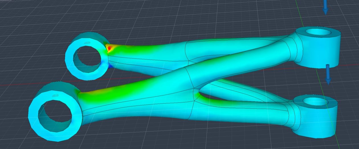 Selected static simulation excerpt
